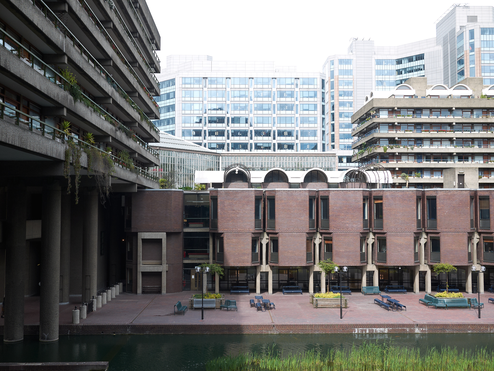 Barbican Estate, Chamberlin, Powell and Bon. 